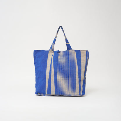 Aso-Oke Tote - Sky