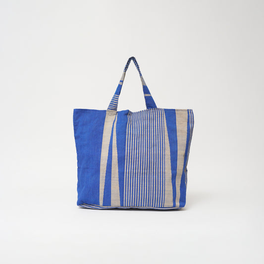 Aso-Oke Tote - Sky