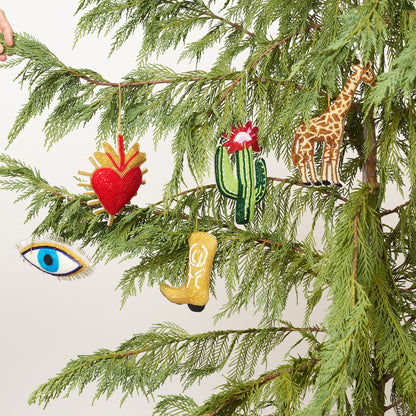 Beaded Ornament - Giraffe