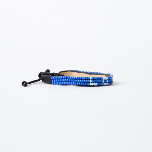 Skinny LOVE Bracelet - Cobalt/Light Blue lifestyle image
