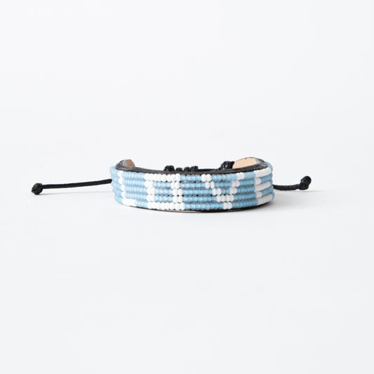 LOVE Bracelet - Blue/White