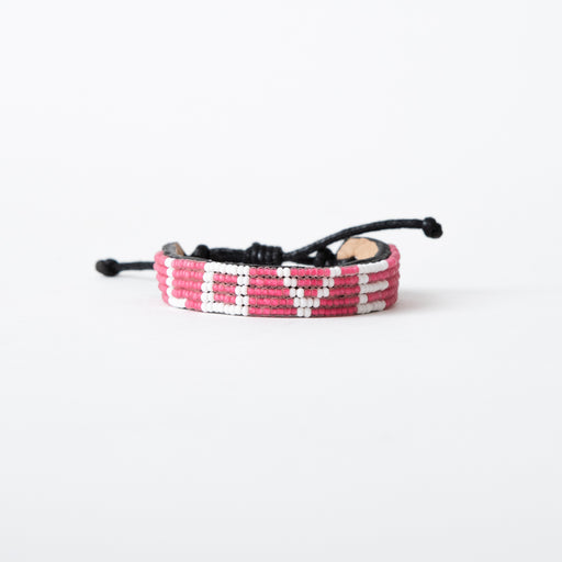 LOVE Bracelet - Summer Pink/White