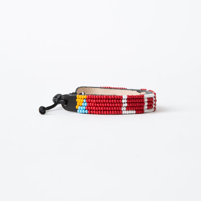 LOVE Bracelet - Red/White