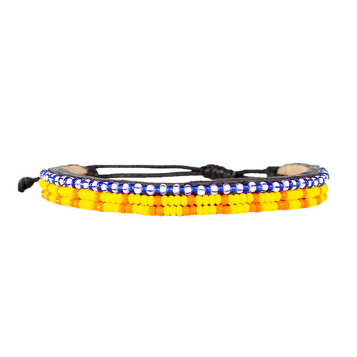SAMPLE SALE: Skinny Uzuri Bracelet - Yellow/Orange