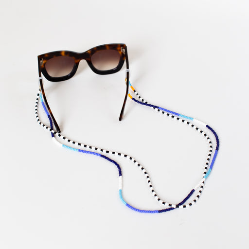 SAMPLE SALE: Sunglass Holder - Blue Blocked lifestyle image