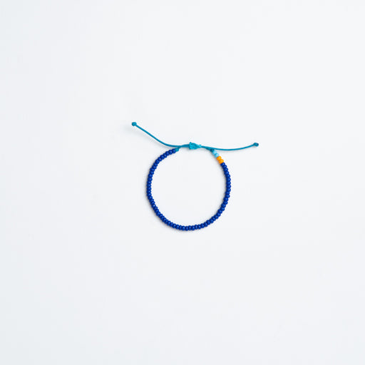 Single Strand Bracelet - Dark Blue