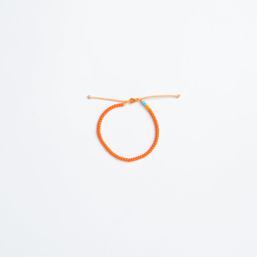 Single Strand Bracelet - Orange