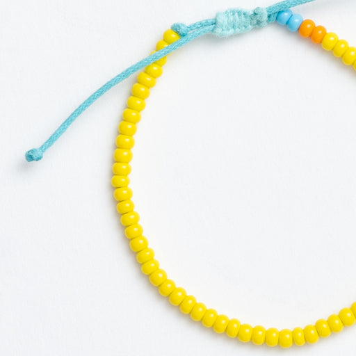 Single Strand Bracelet - Yellow lifestyle image