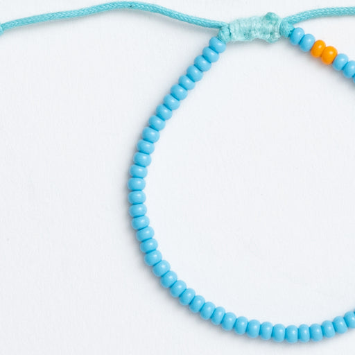 Single Strand Bracelet - Light Blue lifestyle image