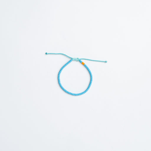 Single Strand Bracelet - Light Blue