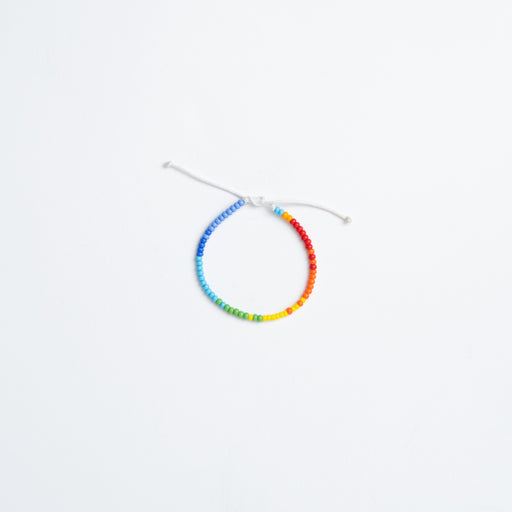 Single Strand Bracelet - Rainbow Blocked