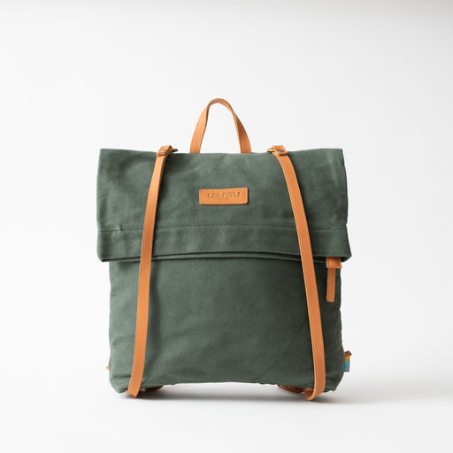 SAMPLE SALE: Mara Backpack - Green lifestyle image