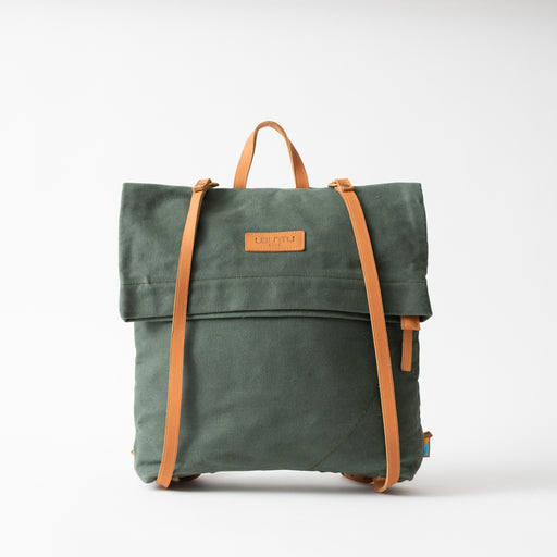 SAMPLE SALE: Mara Backpack - Green lifestyle image