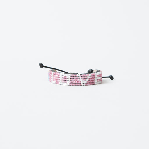 LOVE Bracelet - Pearly Pink/White