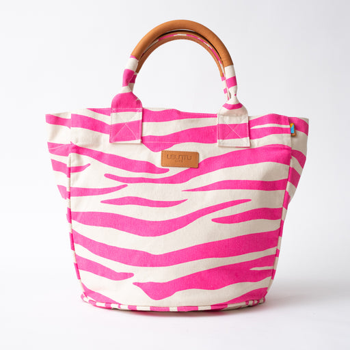 FINAL SALE: Zebra Weekender - Neon Pink